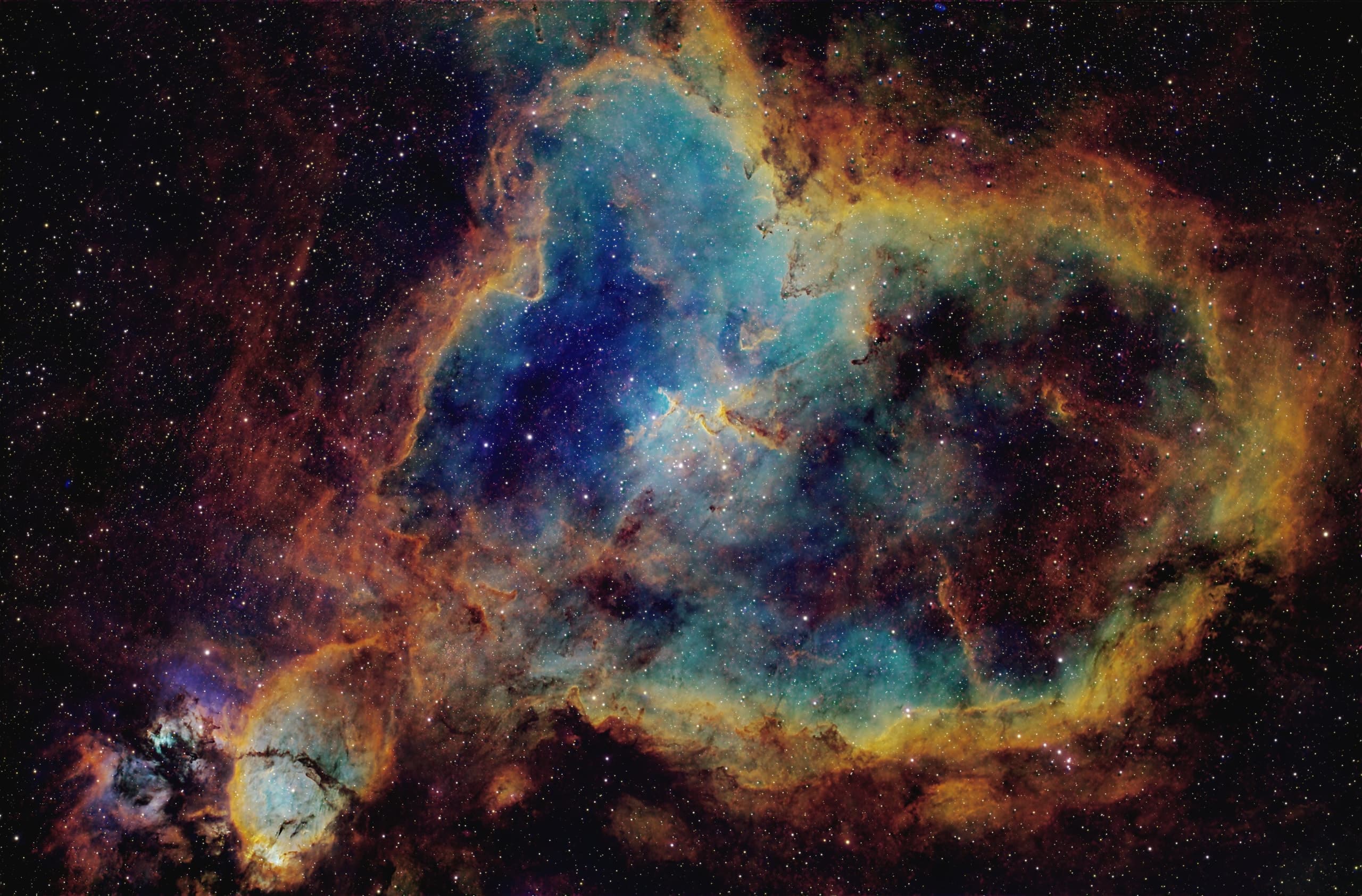 The Heart Nebula, photographed in July 2025