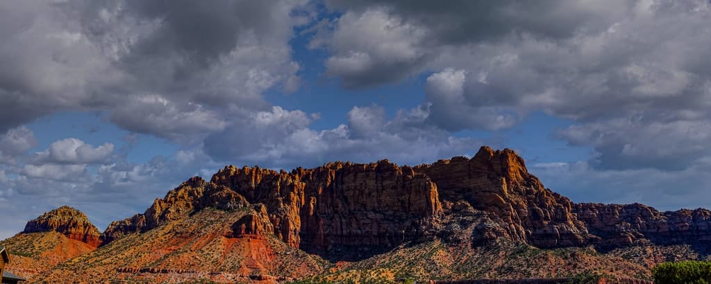 Open desert country near Colorado City, Arizona